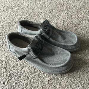 Gently Used Hey Dude Gray Shoes